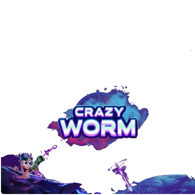 Crazy Worm Crash game by Pascal Gaming for real money logo