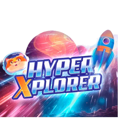 Hyper Xplorer Crash spel door Mancala Gaming voor echt geld logo