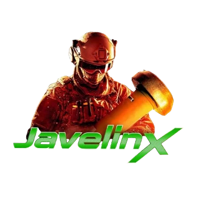 由 Turbo Games 制作的真钱游戏《JavelinX Crash》 徽标