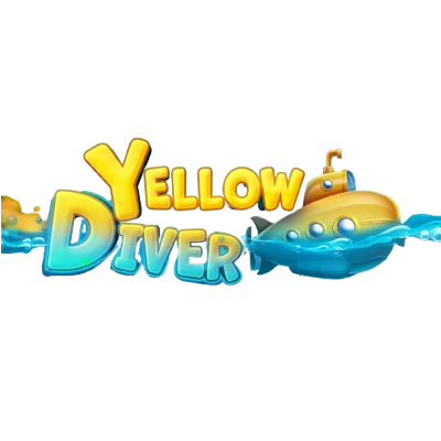 Yellow Diver Crash game van GameArt voor echt geld logo