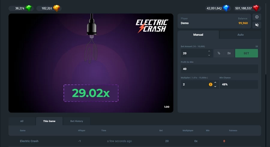 Captura de pantalla eléctrica