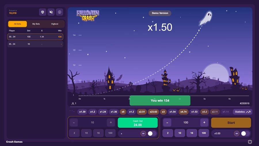 لقطة شاشة تحطم الهالوين