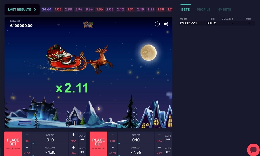 Captura de pantalla de Ho Ho HODL