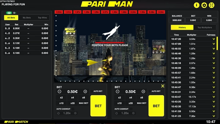 Zrzut ekranu z gry Pari Man