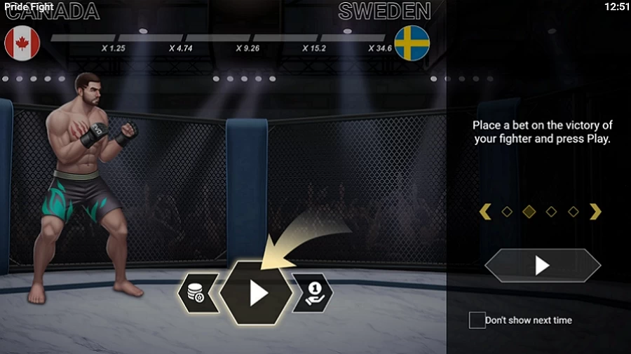 Pride Fight Bildschirmfoto