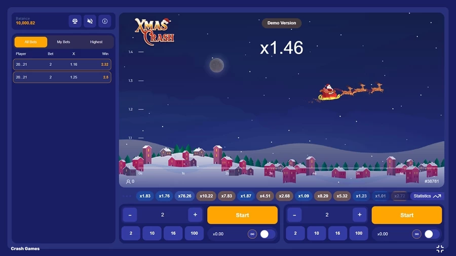 Capture d'écran de Xmas Crash